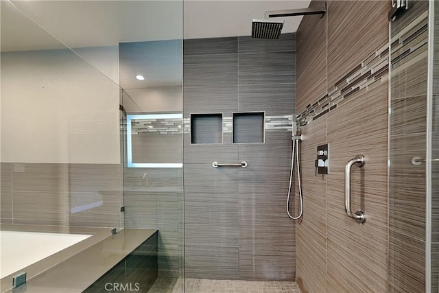 2100 Sherwood Ave Unit A, Modesto, CA 95350 - full bathroom with a shower stall