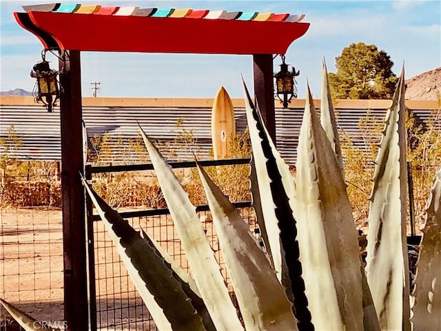 view of play area