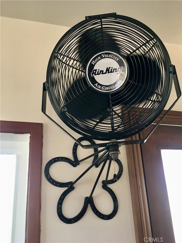 view of room details