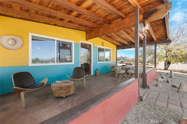 view of patio / terrace