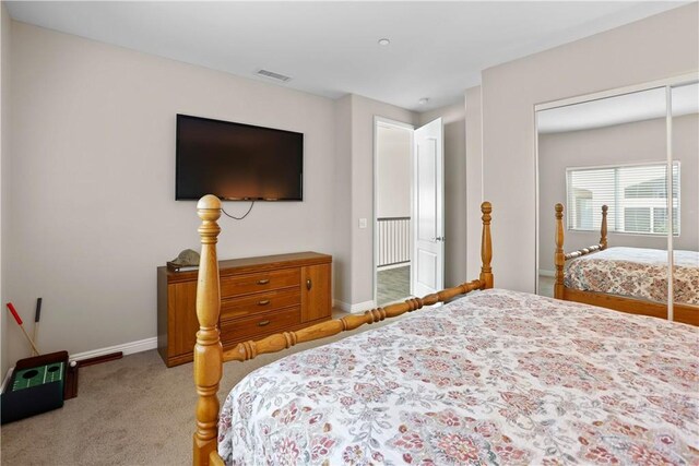13083 Via Tuscany, Riverside, CA 92503 - bedroom with carpet, baseboards, and a closet