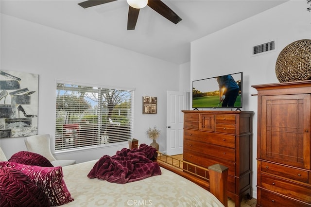 25382 Village Rd, Dana Point, CA 92629 - bedroom with a ceiling fan