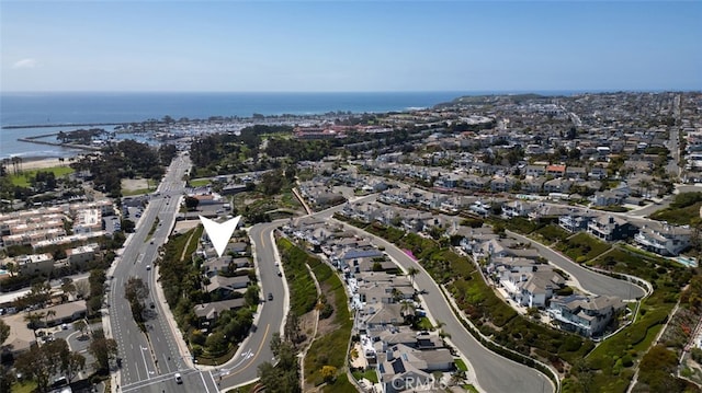 25382 Village Rd, Dana Point, CA 92629 - aerial view of property's location with a large body of water, a highway, and nearby suburban area