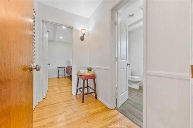 11330 Whitley St, Whittier, CA 90601 - hall featuring light wood-type flooring