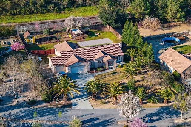 1100 N Ferrocarril Rd, Atascadero, CA 93422 - view from above of property