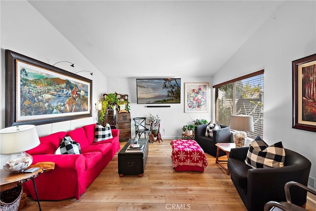 31351 Calle Del Campo, San Juan Capistrano, CA 92675 - living area featuring lofted ceiling and wood finished floors