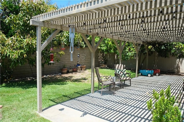 31351 Calle Del Campo, San Juan Capistrano, CA 92675 - view of patio featuring a pergola