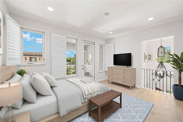 68 Sanctuary, Irvine, CA 92620 - bedroom featuring recessed lighting, wood finished floors, and baseboards