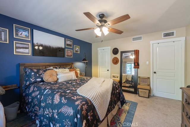 5270 E Anaheim Rd Unit 2, Long Beach, CA 90815 - carpeted bedroom featuring ceiling fan