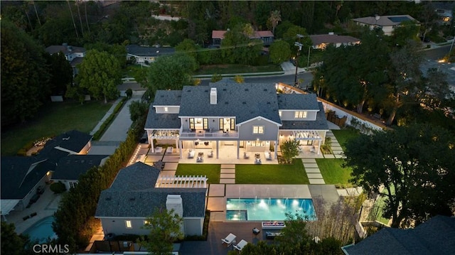 aerial view