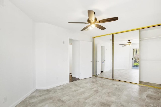 11365 Affinity Ct Unit 192, San Diego, CA 92131 - unfurnished bedroom with a ceiling fan and a closet