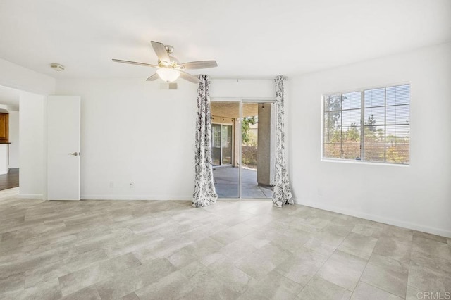 11365 Affinity Ct Unit 192, San Diego, CA 92131 - unfurnished room featuring a ceiling fan and a smoke detector