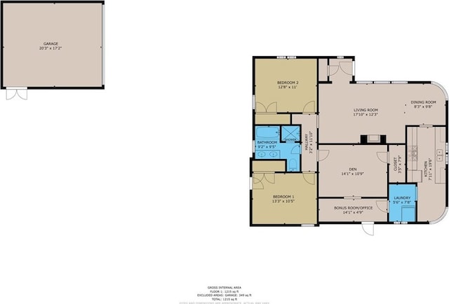 view of layout