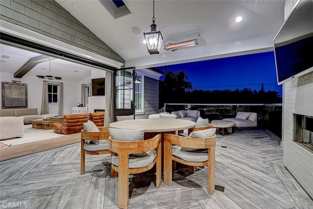 528 15th St, Manhattan Beach, CA 90266 - wooden deck featuring outdoor dining area