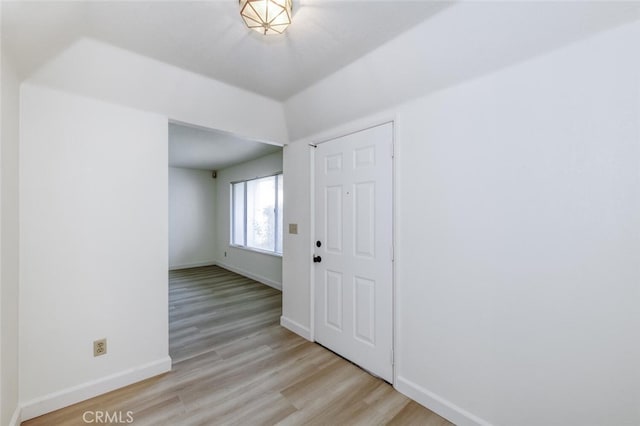 4837 N Hulbert Ave, Fresno, CA 93705 - entryway with baseboards and wood finished floors