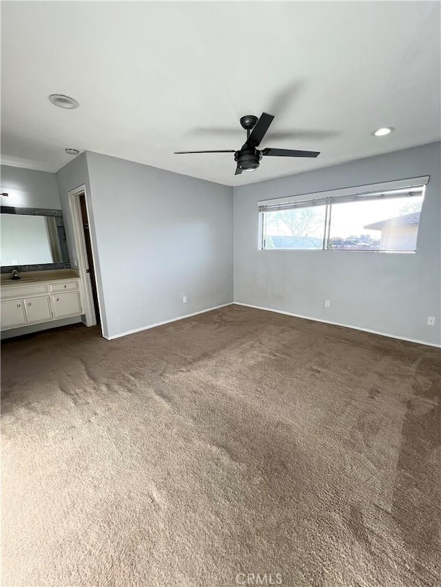 17760 Palo Verde Ave Unit 27, Cerritos, CA 90703 - unfurnished bedroom featuring ceiling fan and carpet floors