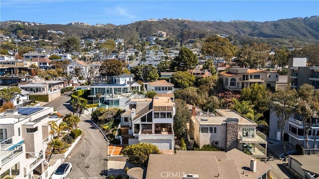 31706 Seacliff Dr, Laguna Beach, CA 92651 - birds eye view of property featuring a residential view and a mountain view
