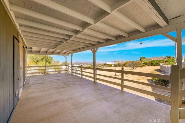 view of patio / terrace