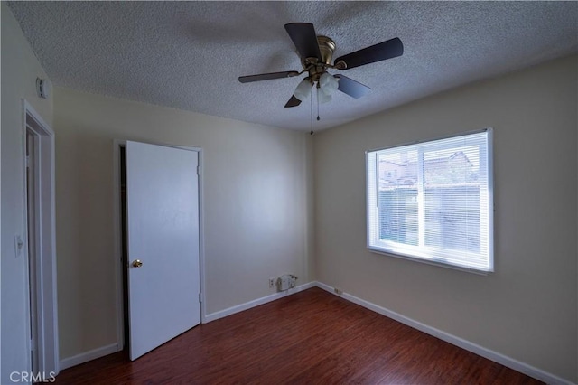 12821 Salisbury St, Baldwin Park, CA 91706 - unfurnished room with a textured ceiling, wood finished floors, and baseboards