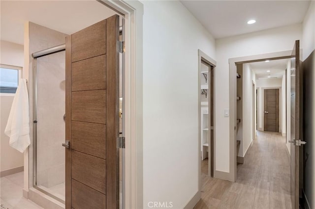 5306 Maricopa St, Torrance, CA 90503 - hallway featuring light wood finished floors and recessed lighting