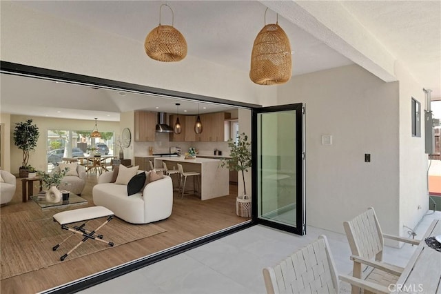 5306 Maricopa St, Torrance, CA 90503 - living area with light tile patterned floors