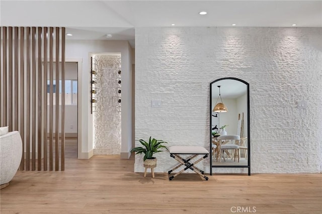 5306 Maricopa St, Torrance, CA 90503 - corridor with wood finished floors and recessed lighting