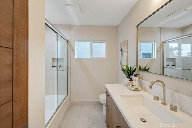 5306 Maricopa St, Torrance, CA 90503 - bathroom with vanity and an enclosed shower