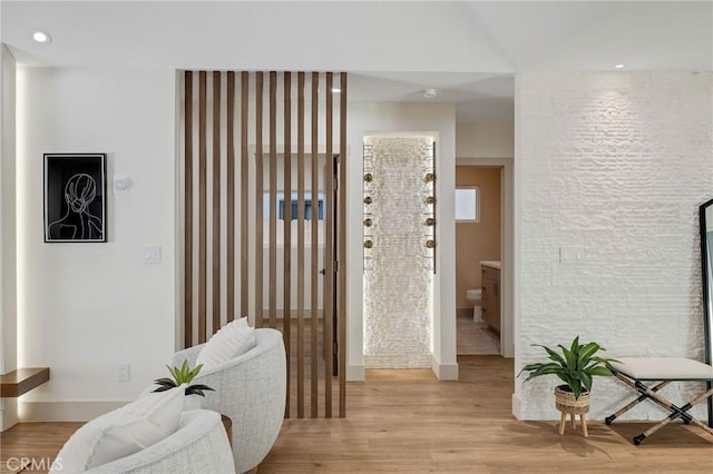 5306 Maricopa St, Torrance, CA 90503 - hallway featuring light wood-style floors and recessed lighting