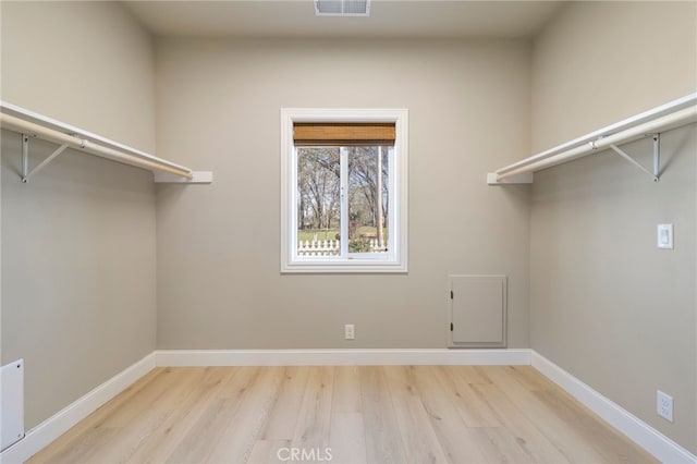 766 Willow St, Paradise, CA 95969 - spacious closet with light wood-type flooring