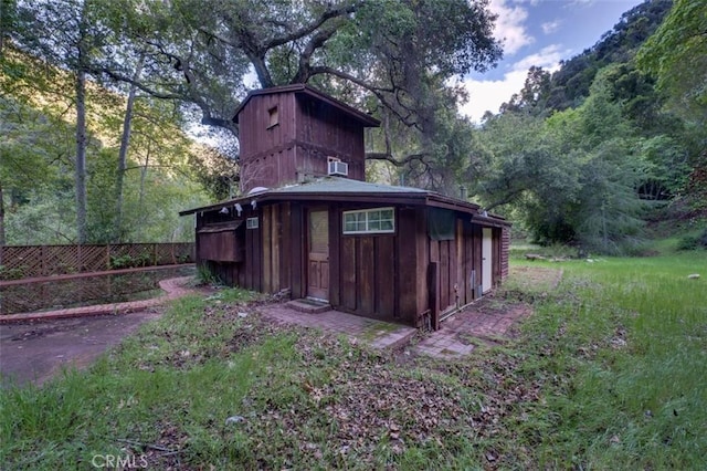 3399 Upper Lopez Canyon Rd, Arroyo Grande, CA 93420 - view of outbuilding featuring fence and an outbuilding