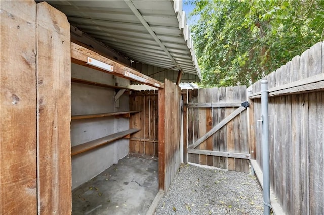 4254 Miramonte Pl, Riverside, CA 92501 - storage room with an exterior structure