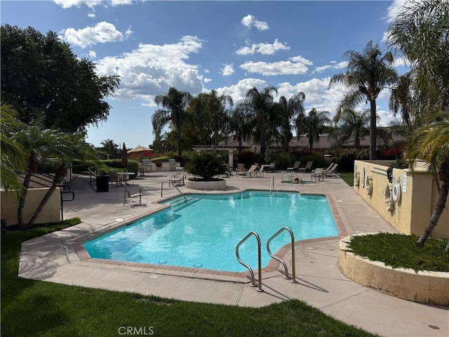 375 Central Ave Unit 12, Riverside, CA 92507 - community pool with a patio area