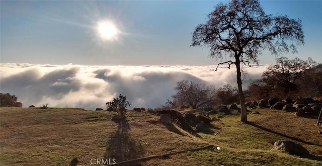 view of landscape with a rural view