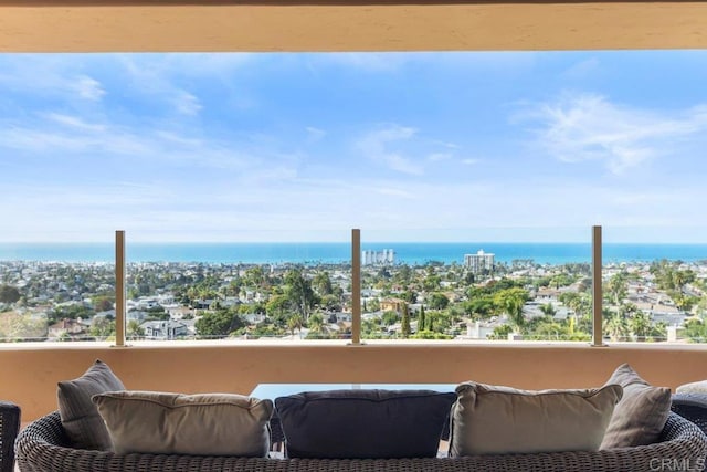 5023 Windsor Dr, San Diego, CA 92109 - balcony featuring a water view