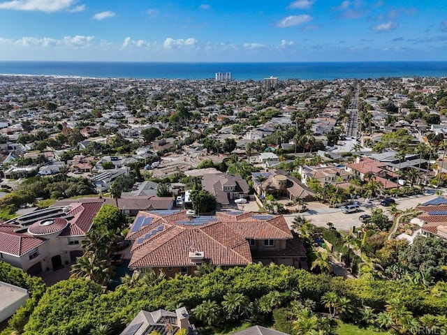 5023 Windsor Dr, San Diego, CA 92109 - aerial view of residential area featuring a large body of water