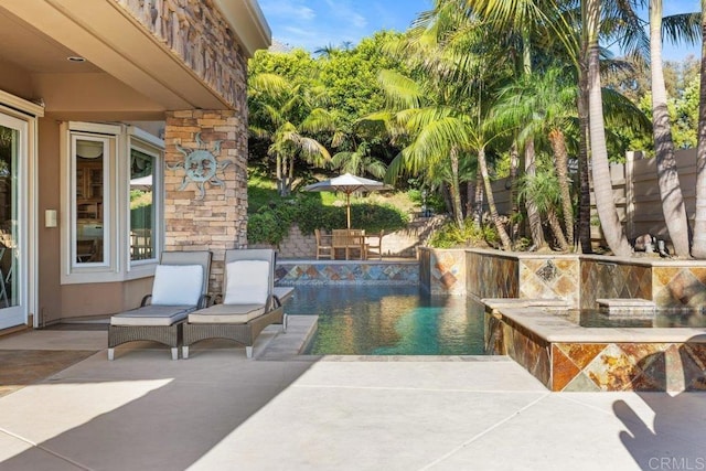 5023 Windsor Dr, San Diego, CA 92109 - view of swimming pool with a patio