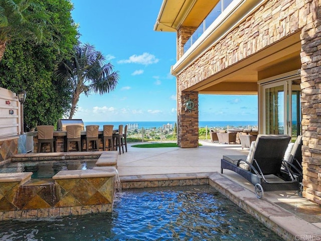 5023 Windsor Dr, San Diego, CA 92109 - view of pool with a patio
