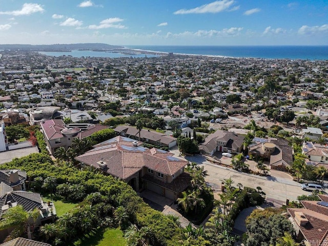 5023 Windsor Dr, San Diego, CA 92109 - aerial view of residential area featuring a large body of water