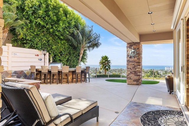 5023 Windsor Dr, San Diego, CA 92109 - view of patio