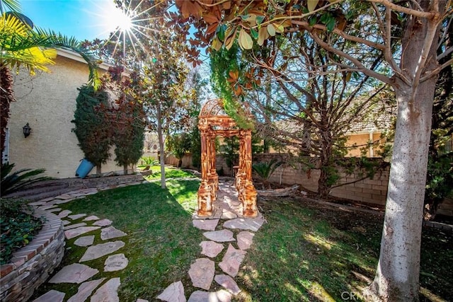 41504 Mission Dr, Palmdale, CA 93551 - view of fenced backyard