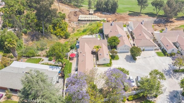 birds eye view of property featuring a residential view
