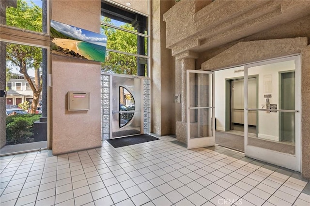 view of community lobby