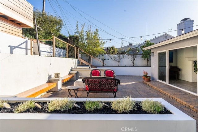 410 Via Mesa Grande, Redondo Beach, CA 90277 - view of patio with an outdoor living space