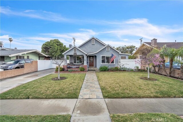 630 King St, Monrovia, CA 91016 - bungalow-style home featuring driveway, stucco siding, and covered porch