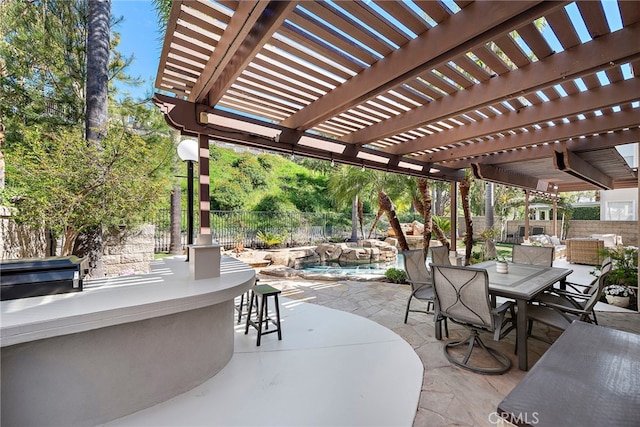 19732 Torres, Lake Forest, CA 92679 - fenced backyard featuring a patio area and outdoor dining space
