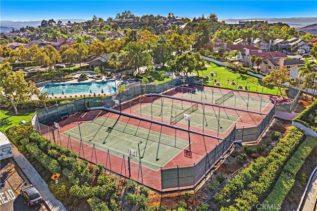 19732 Torres, Lake Forest, CA 92679 - aerial perspective of suburban area with a pool