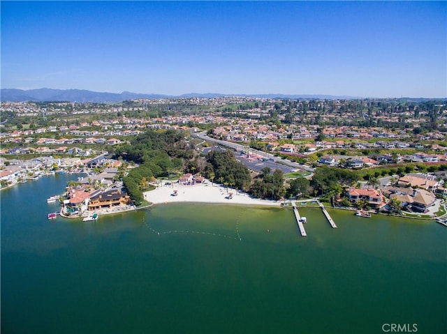 26211 Avenida Deseo, Mission Viejo, CA 92691 - aerial view of property and surrounding area featuring a water and mountain view and nearby suburban area