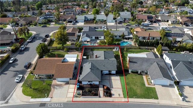 26211 Avenida Deseo, Mission Viejo, CA 92691 - aerial view of residential area featuring property parcel outlined