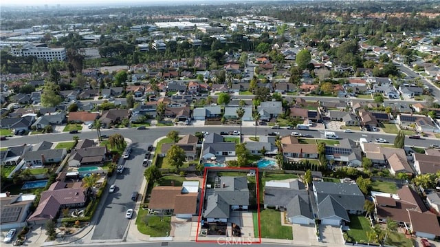 26211 Avenida Deseo, Mission Viejo, CA 92691 - aerial view of residential area featuring property parcel outlined