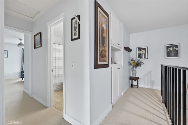 18815 Thornwood Cir Unit Ci32, Huntington Beach, CA 92646 - hall featuring light carpet and baseboards